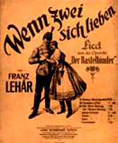 Sheet music cover 